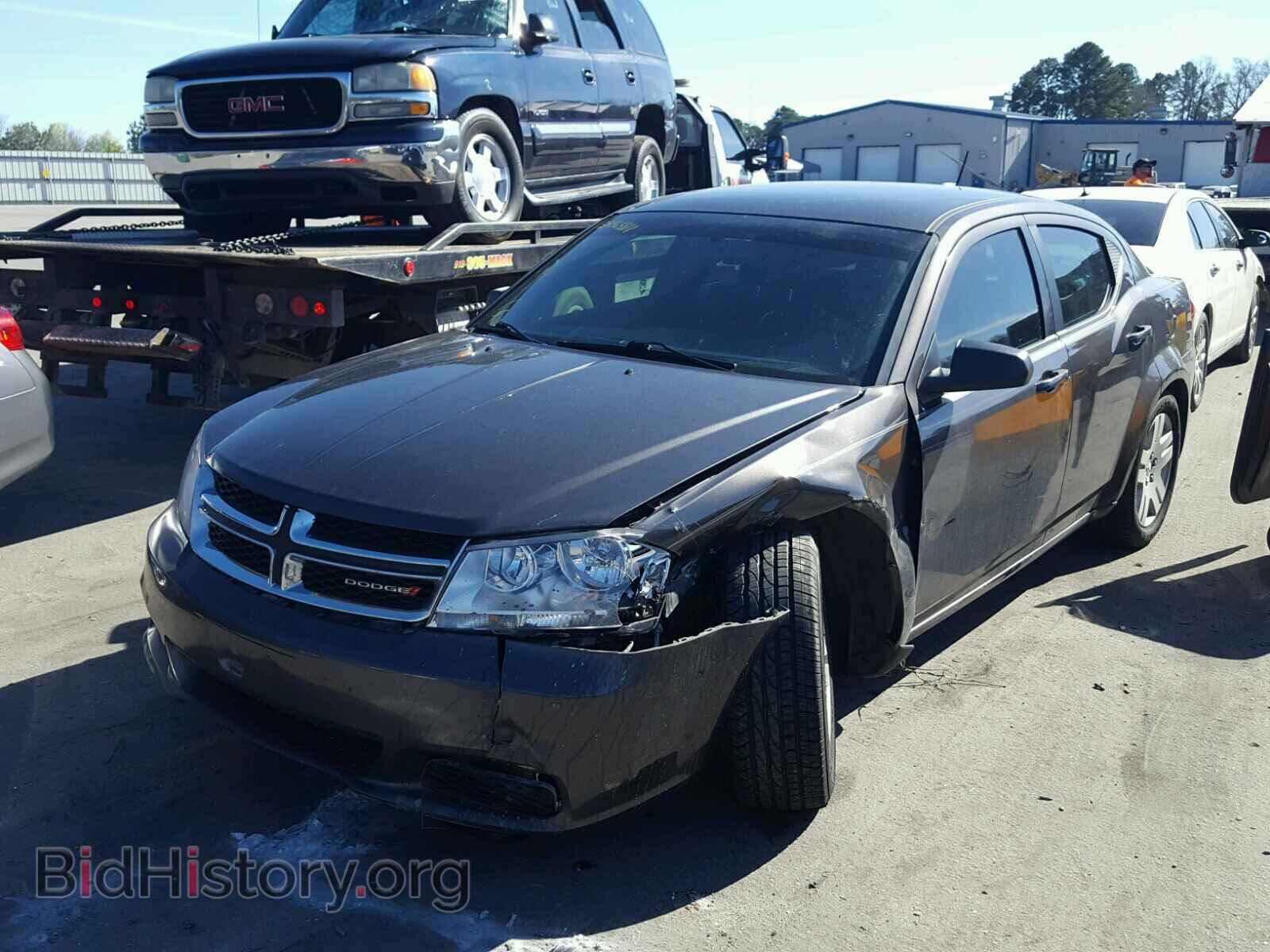 2014 DODGE AVENGER - VIN: 1C3CDZAB1EN220302 - Фото 2