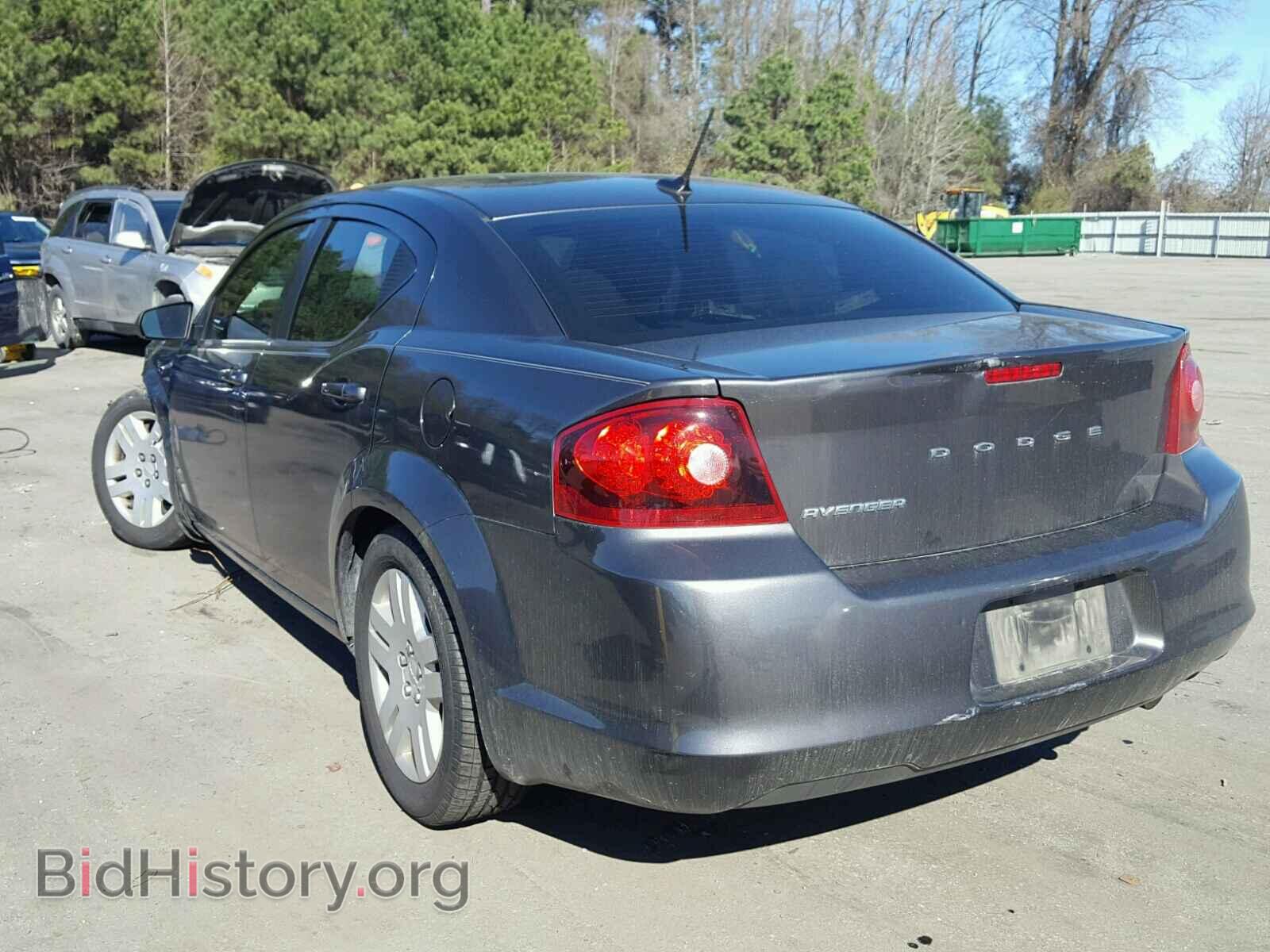 2014 DODGE AVENGER - VIN: 1C3CDZAB1EN220302 - Фото 3