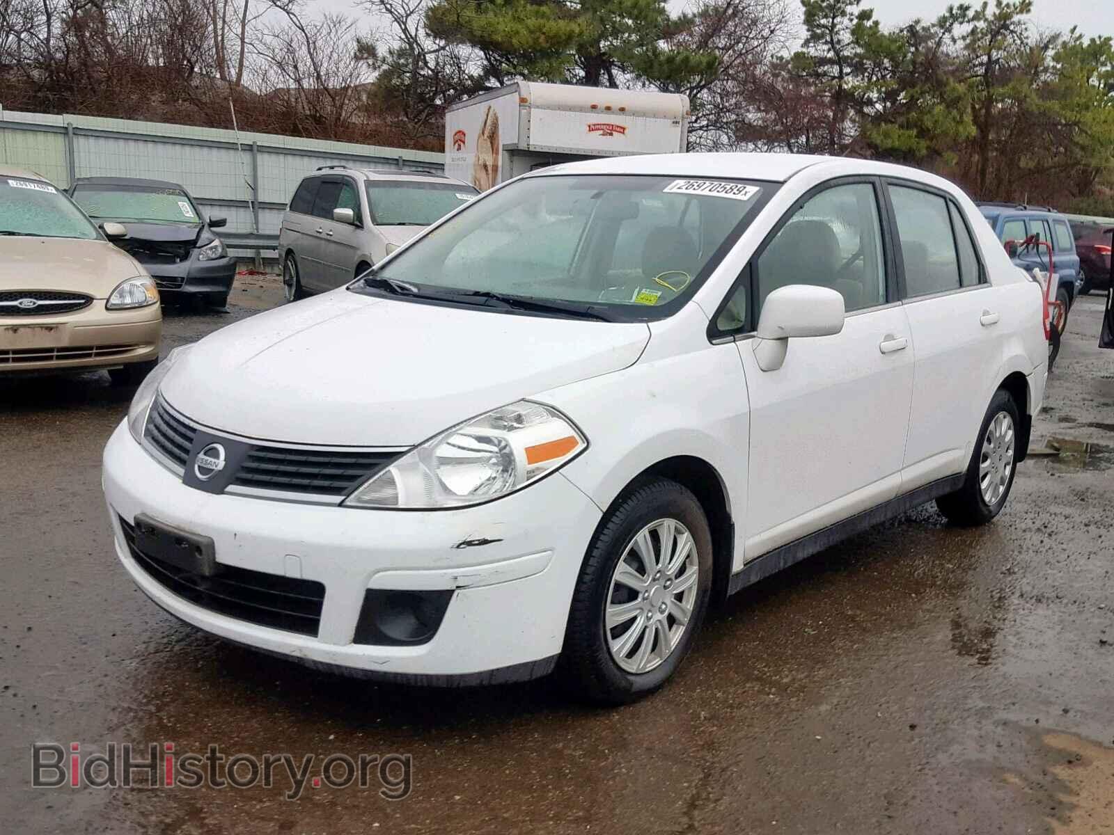 2007 NISSAN VERSA - VIN: 3N1BC11E77L411587 - Фото 2