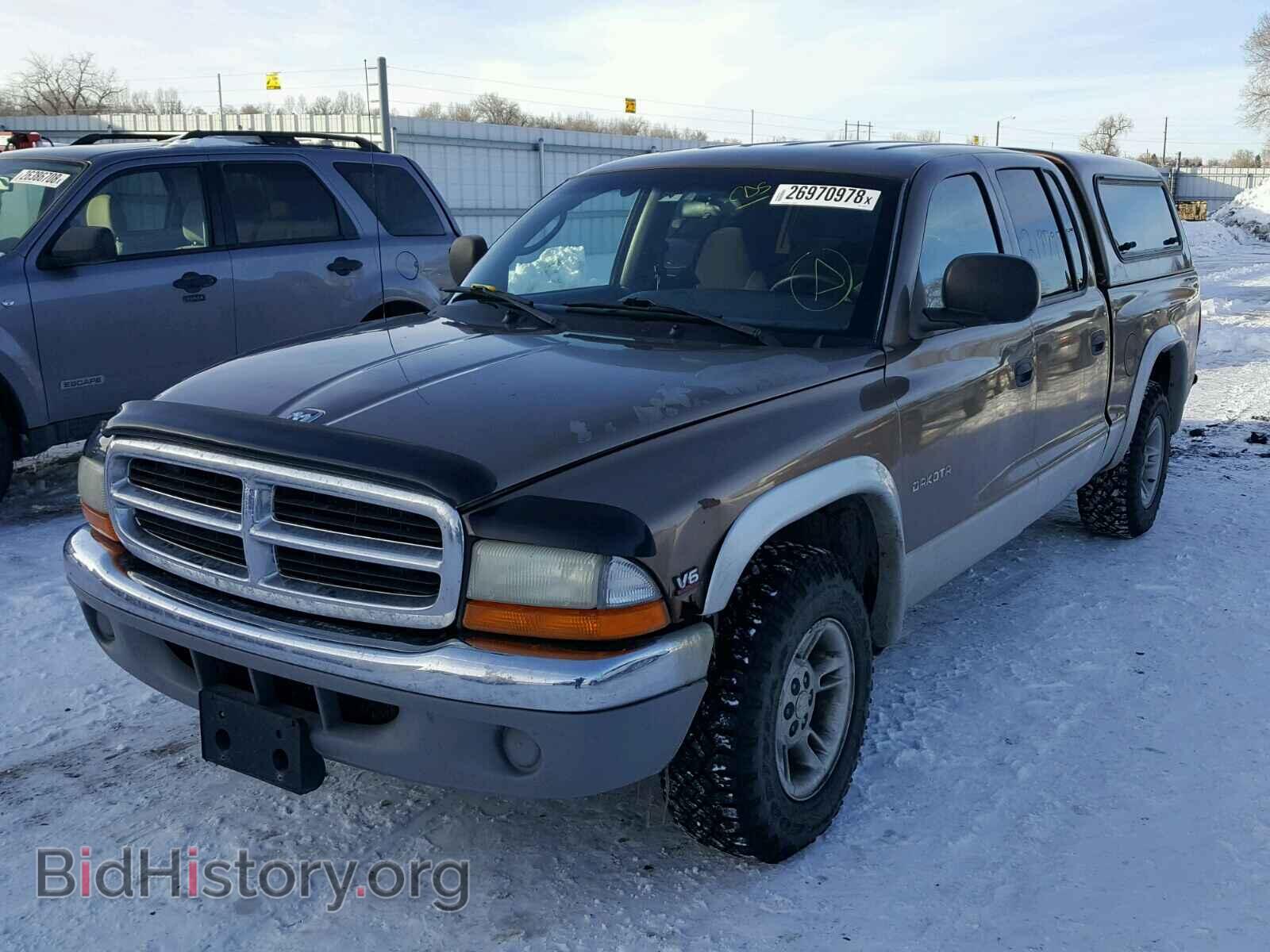 2000 DODGE DAKOTA - VIN: 1B7GL2AX4YS681101 - Фото 2