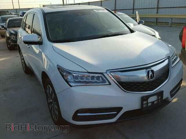 Photo 5FRYD3H62GB010038 - ACURA MDX 2016