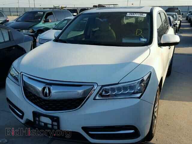 2016 ACURA MDX - VIN: 5FRYD3H62GB010038 - Фото 2