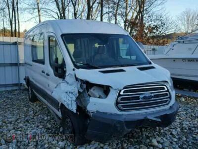 2015 Ford TRANSIT CO Transit T-, gray — VIN 1FTNR2CM4FKA76341, Copart