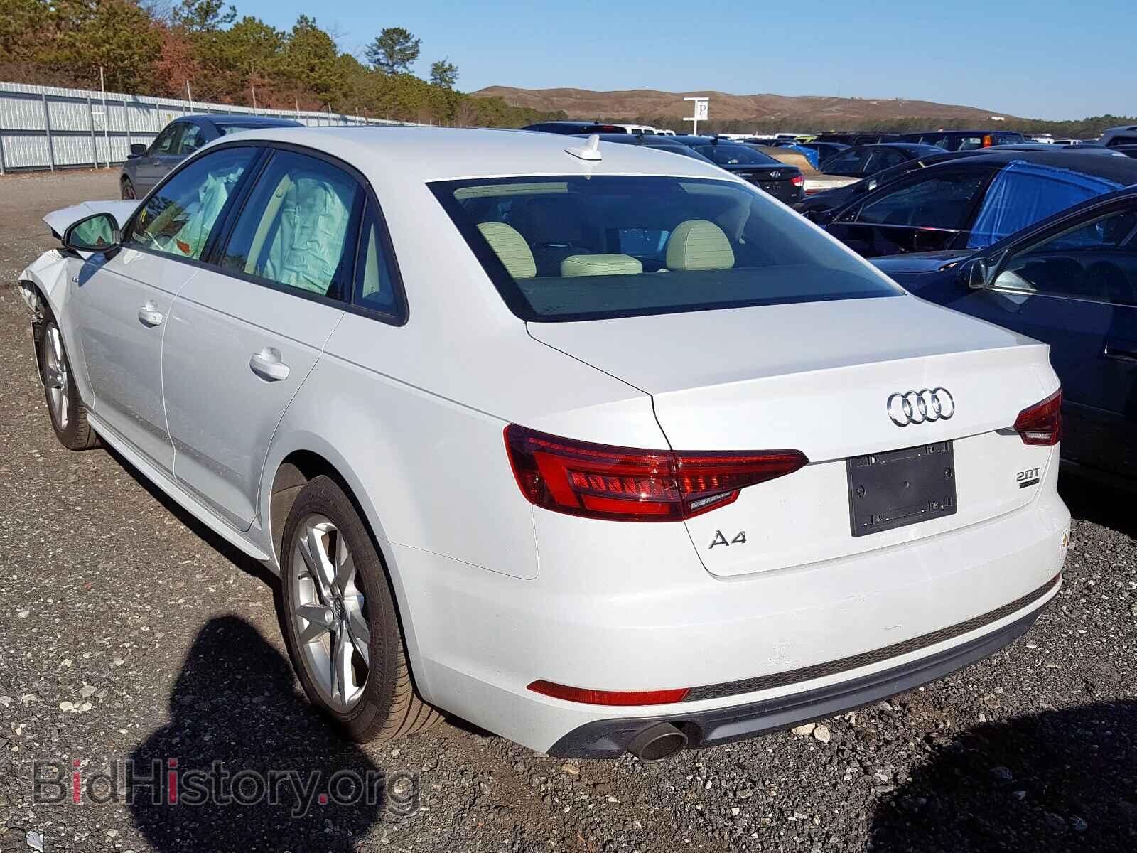 2018 AUDI A4 - VIN: WAUDNAF44JA209351 - Фото 3