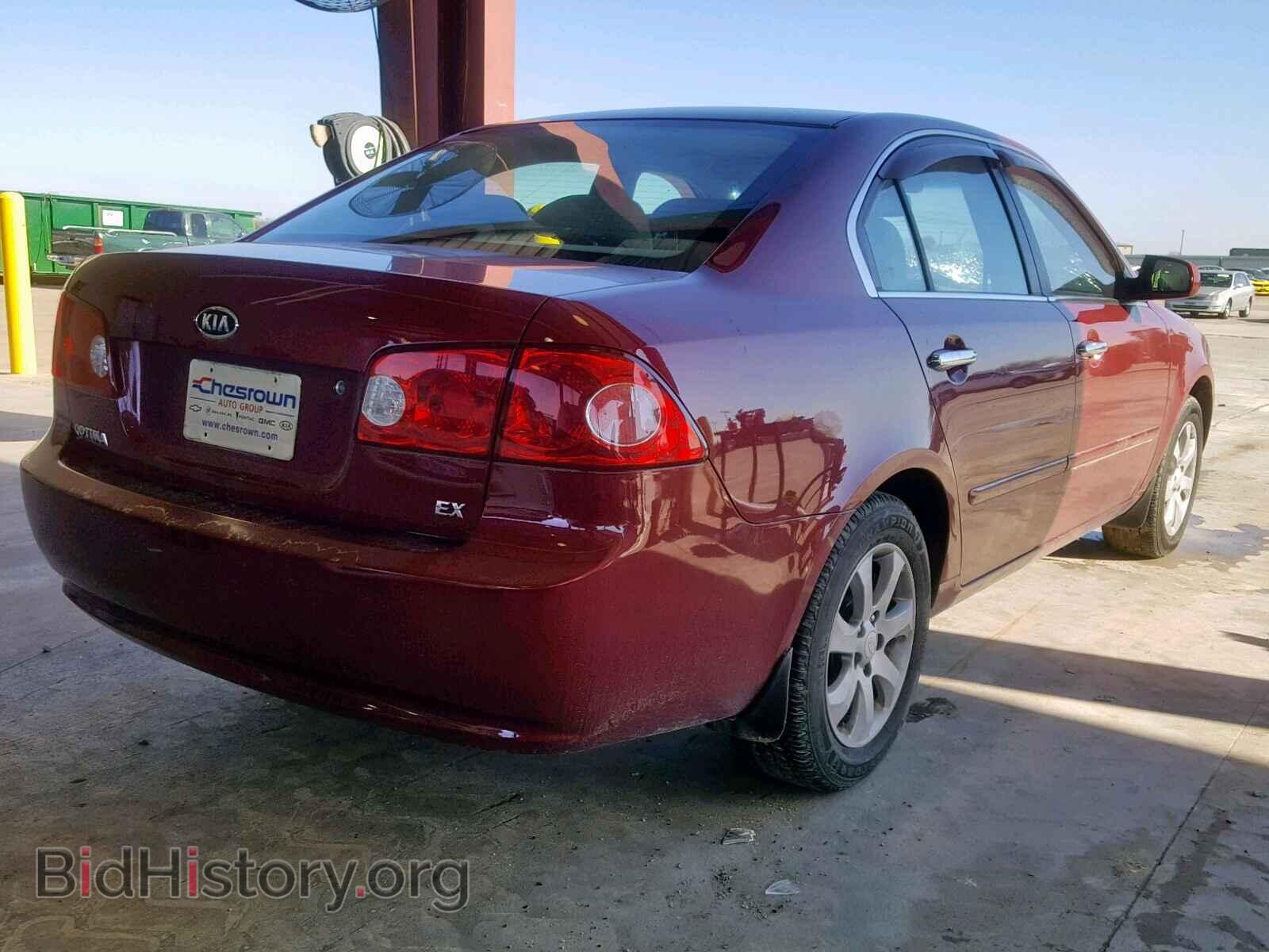 2008 KIA OPTIMA - VIN: KNAGE123685229663 - Фото 4