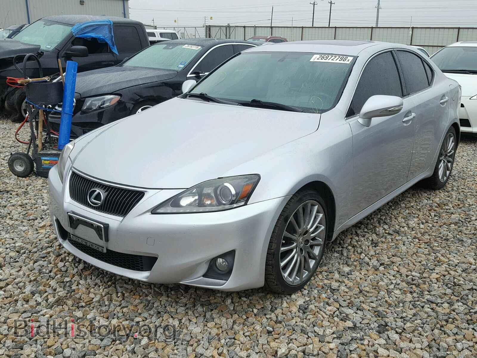 2011 LEXUS IS250 - VIN: JTHBF5C2XB5155354 - Фото 2