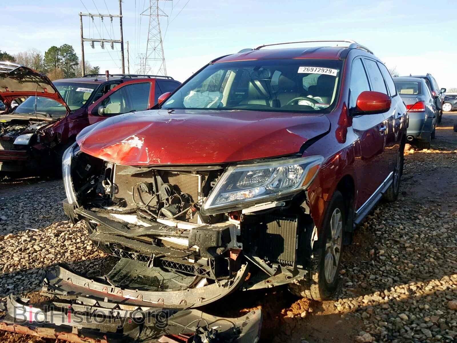 2013 NISSAN PATHFINDER - VIN: 5N1AR2MM5DC604792 - Фото 2