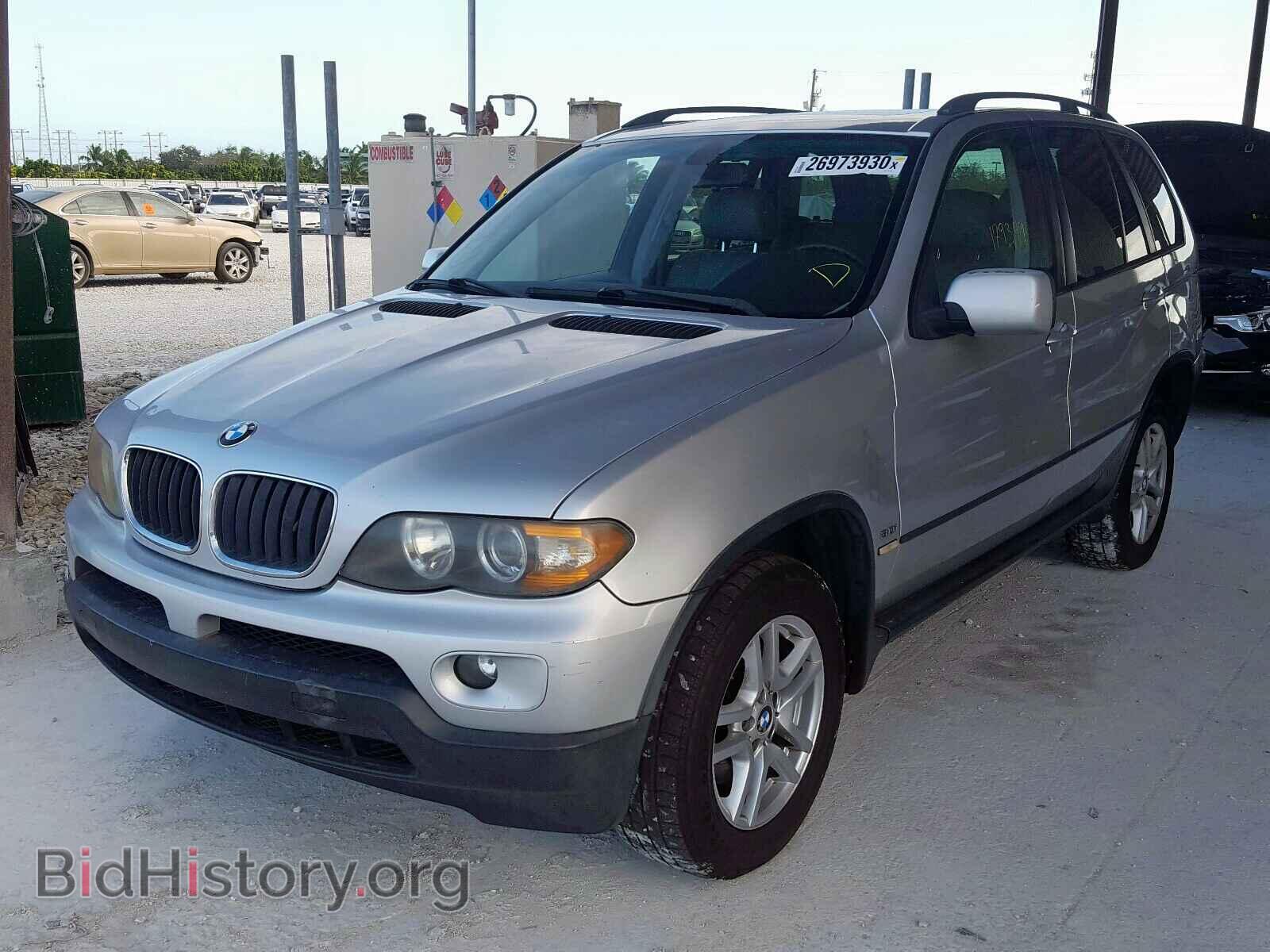 2006 BMW X5 - VIN: 5UXFA13546LY41698 - Фото 2
