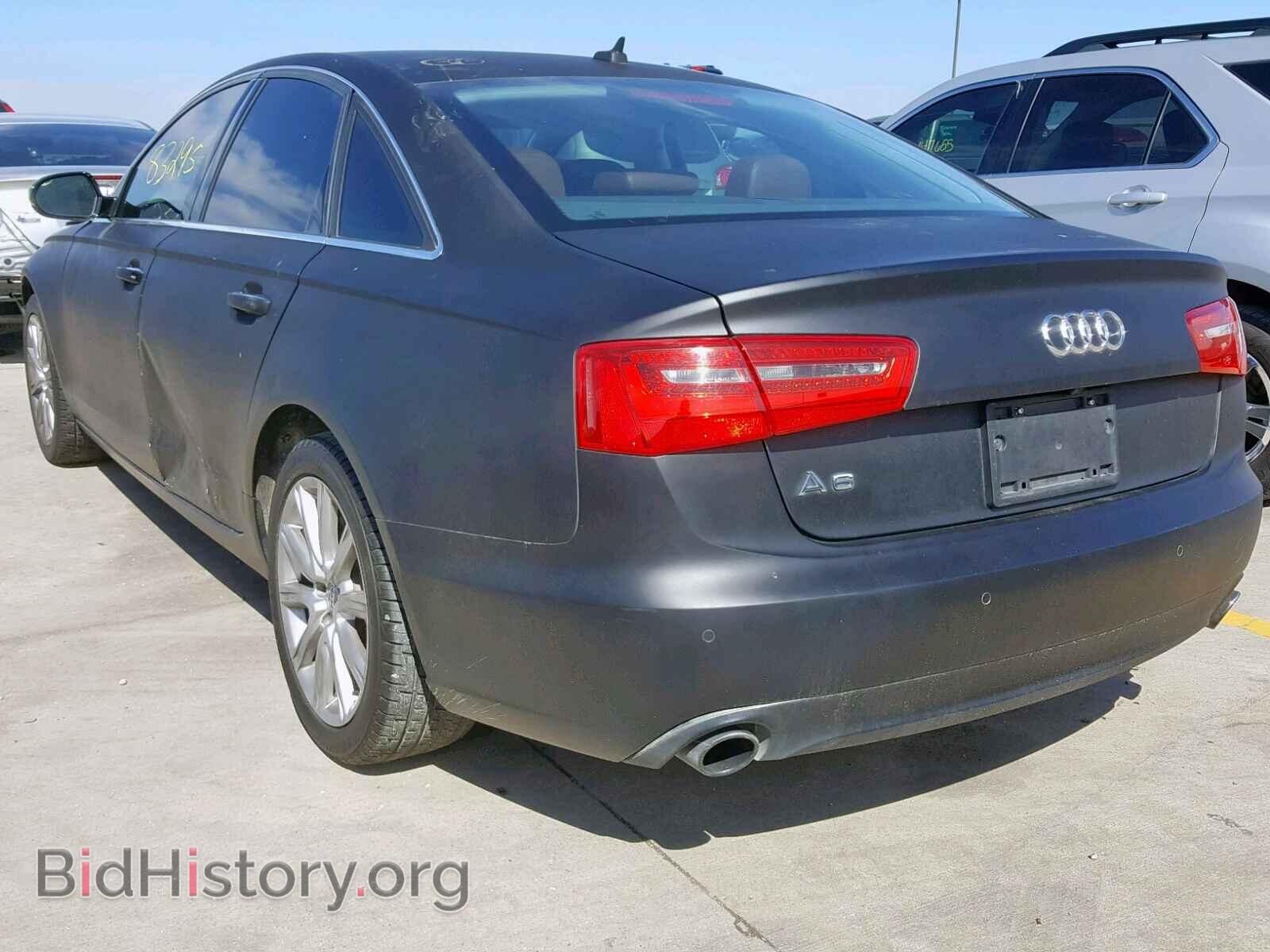 2013 AUDI A6 - VIN: WAUGFBFC7DN101861 - Фото 3