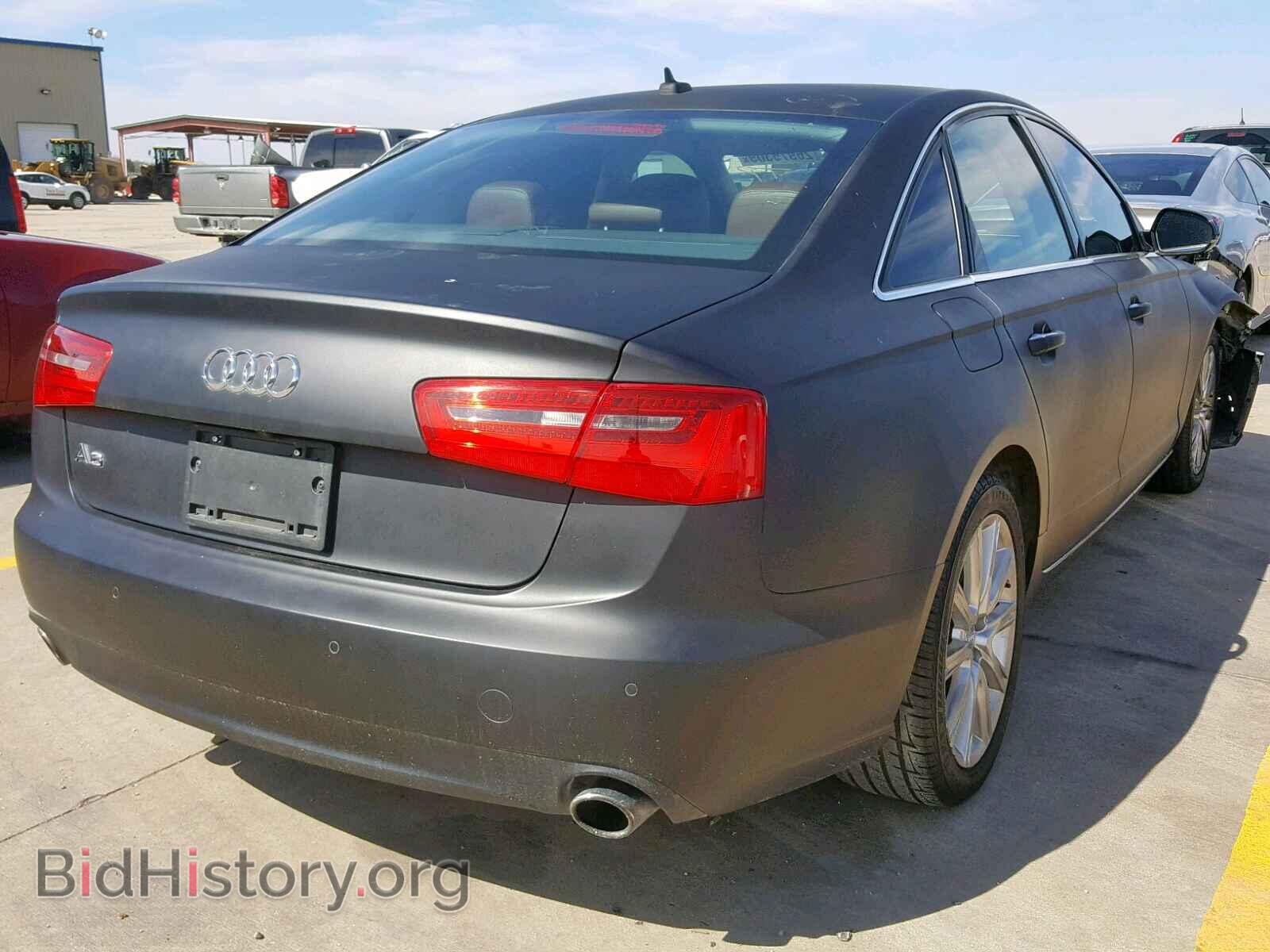 2013 AUDI A6 - VIN: WAUGFBFC7DN101861 - Фото 4