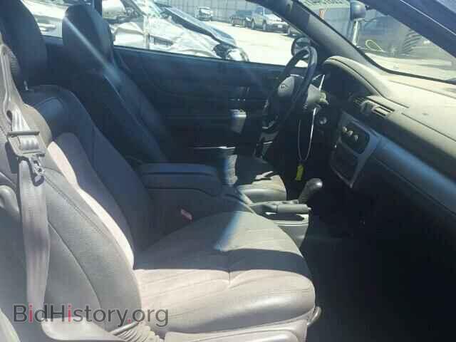 2005 CHRYSLER SEBRING - VIN: 1C3EL55RX5N707445 - Фото 5