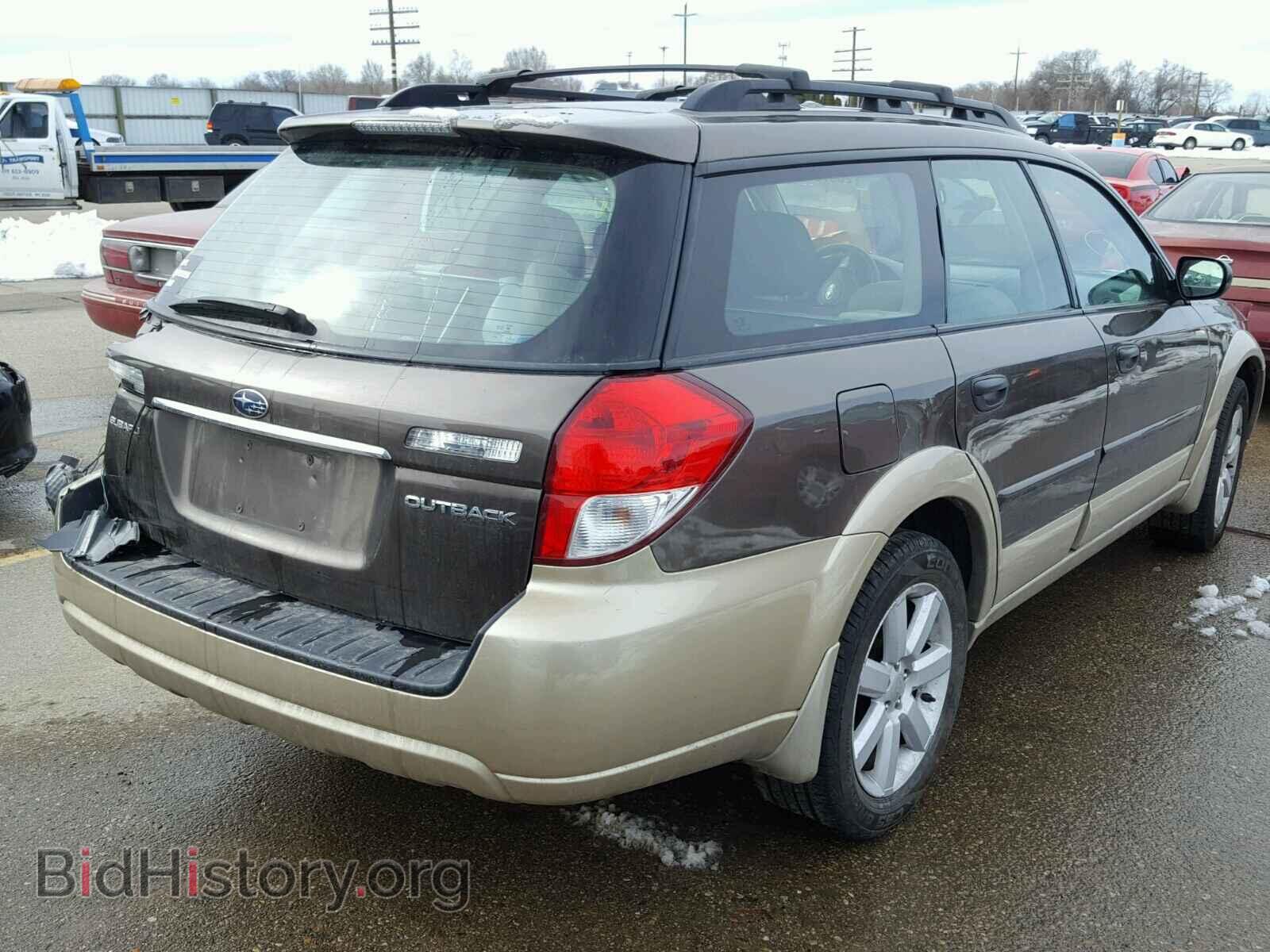 2008 SUBARU OUTBACK - VIN: 4S4BP61C587307534 - Фото 4