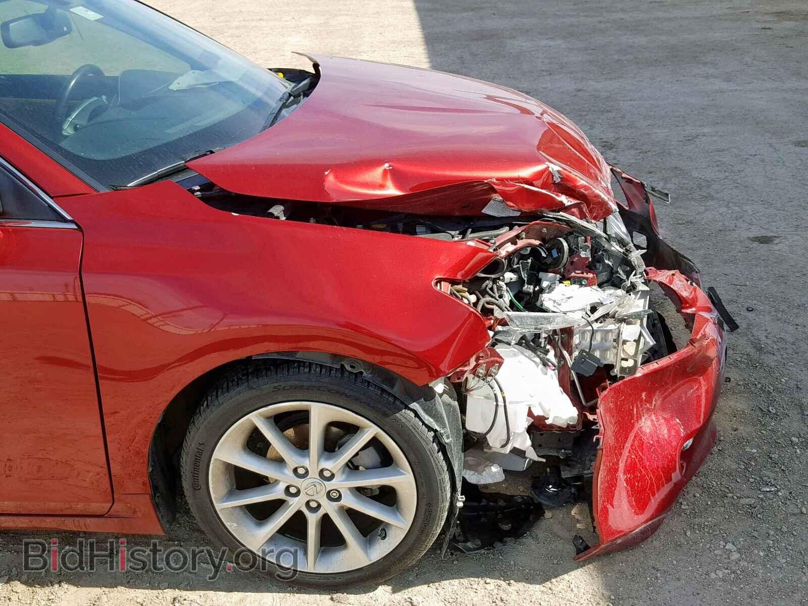 2012 LEXUS CT 200 - VIN: JTHKD5BH8C2068924 - Фото 9