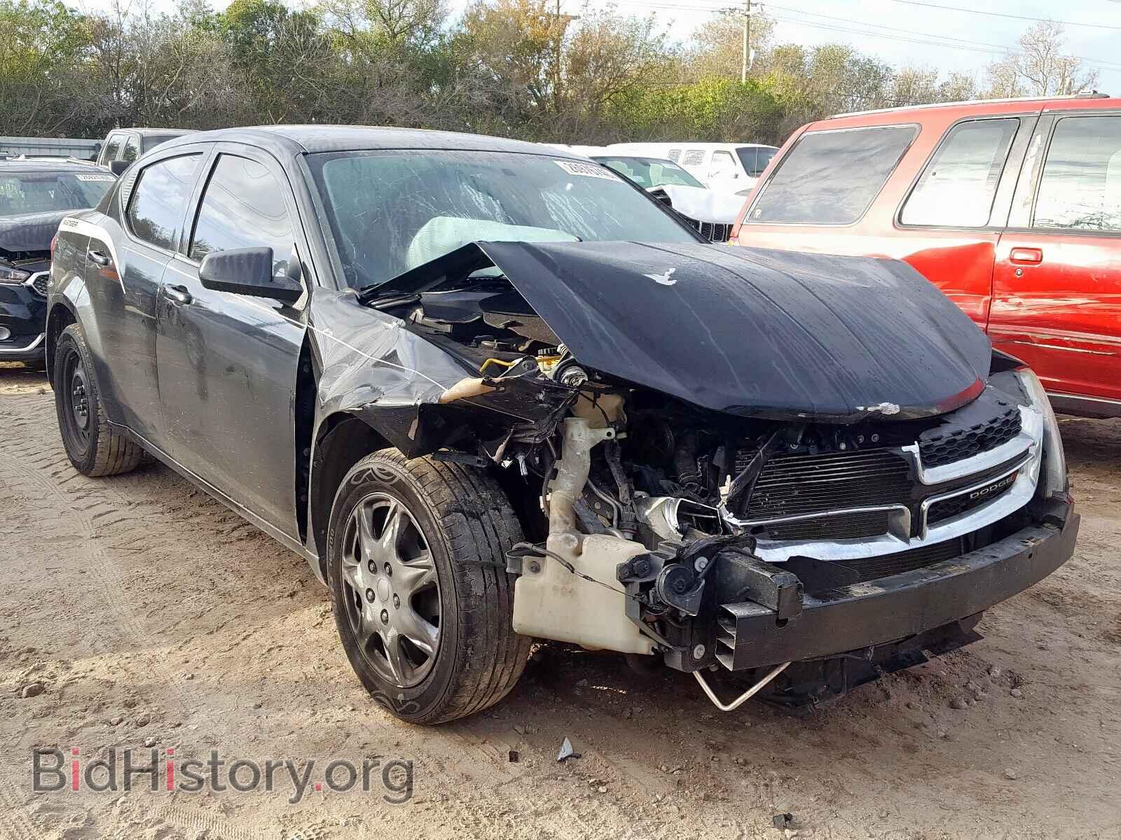 Photo 1C3CDZAB2CN272597 - DODGE AVENGER 2012