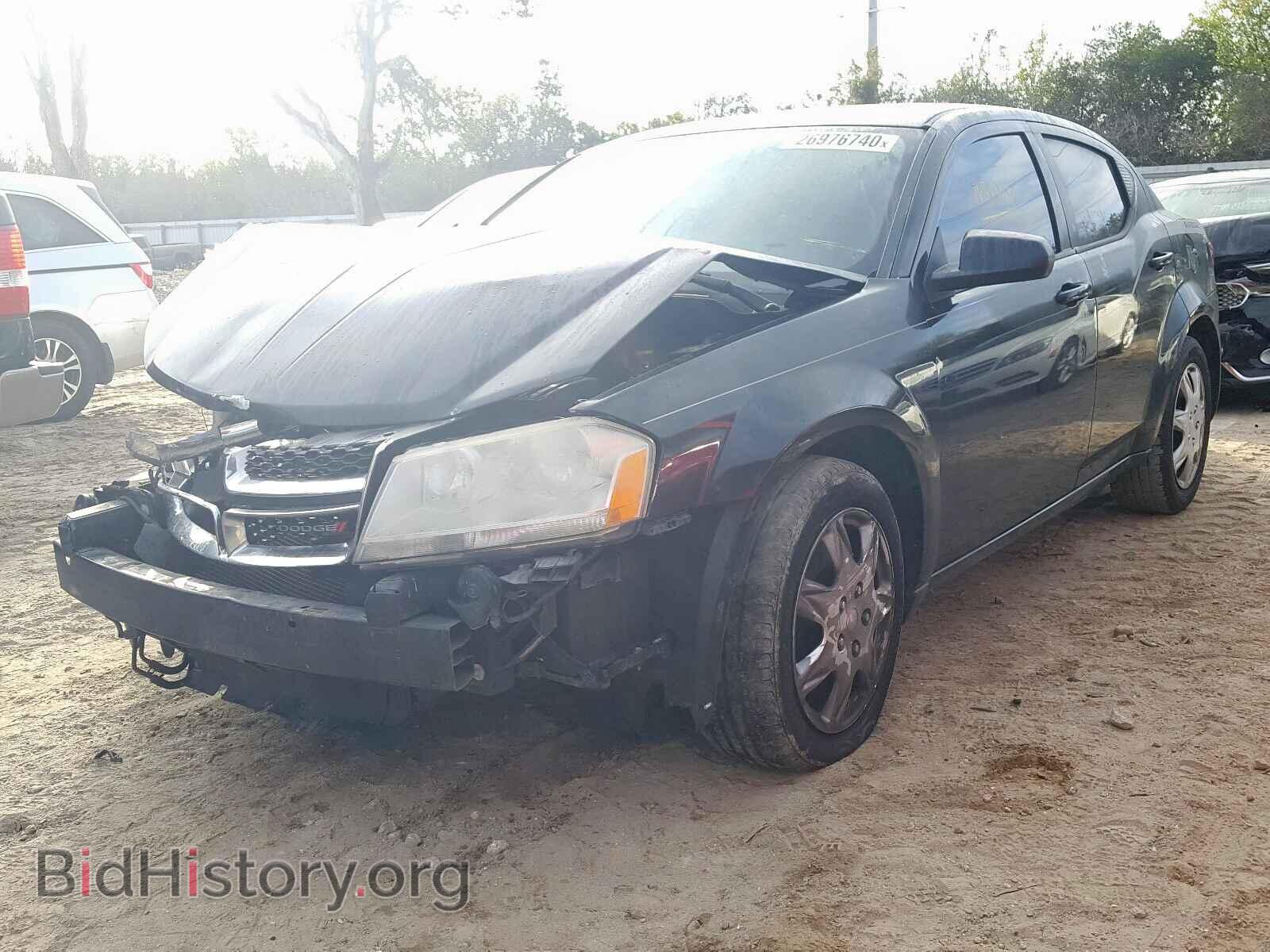 2012 DODGE AVENGER - VIN: 1C3CDZAB2CN272597 - Фото 2