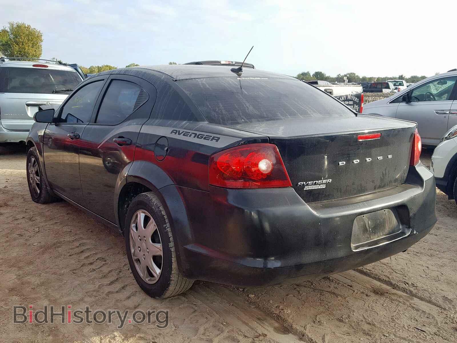 2012 DODGE AVENGER - VIN: 1C3CDZAB2CN272597 - Фото 3