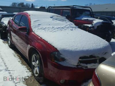 2008 Dodge AVENGER Avenger R/, red — VIN 1B3LC76MX8N588030, Copart
