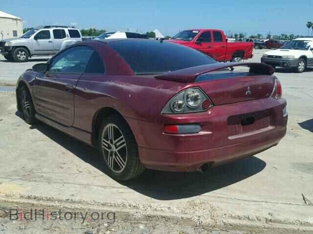2003 MITSUBISHI ECLIPSE - VIN: 4A3AC74H33E168854 - Фото 3