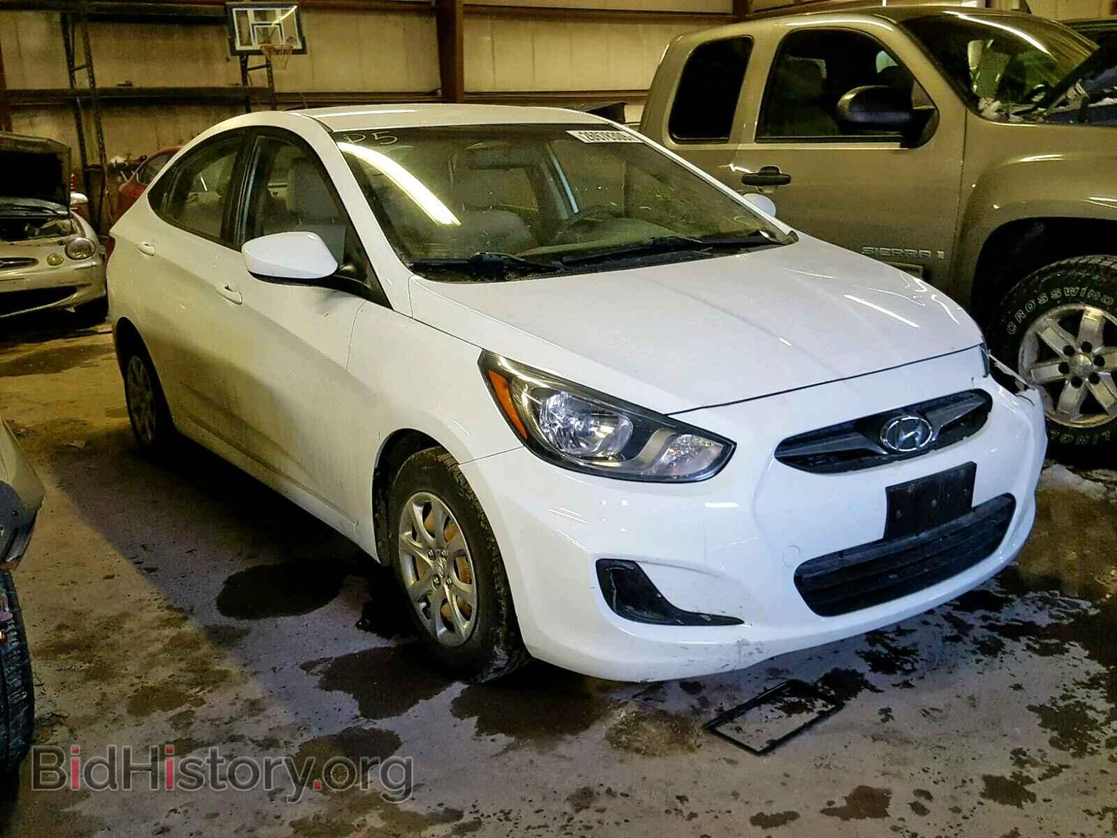 Фотография KMHCT4AEXCU184281 - HYUNDAI ACCENT 2012