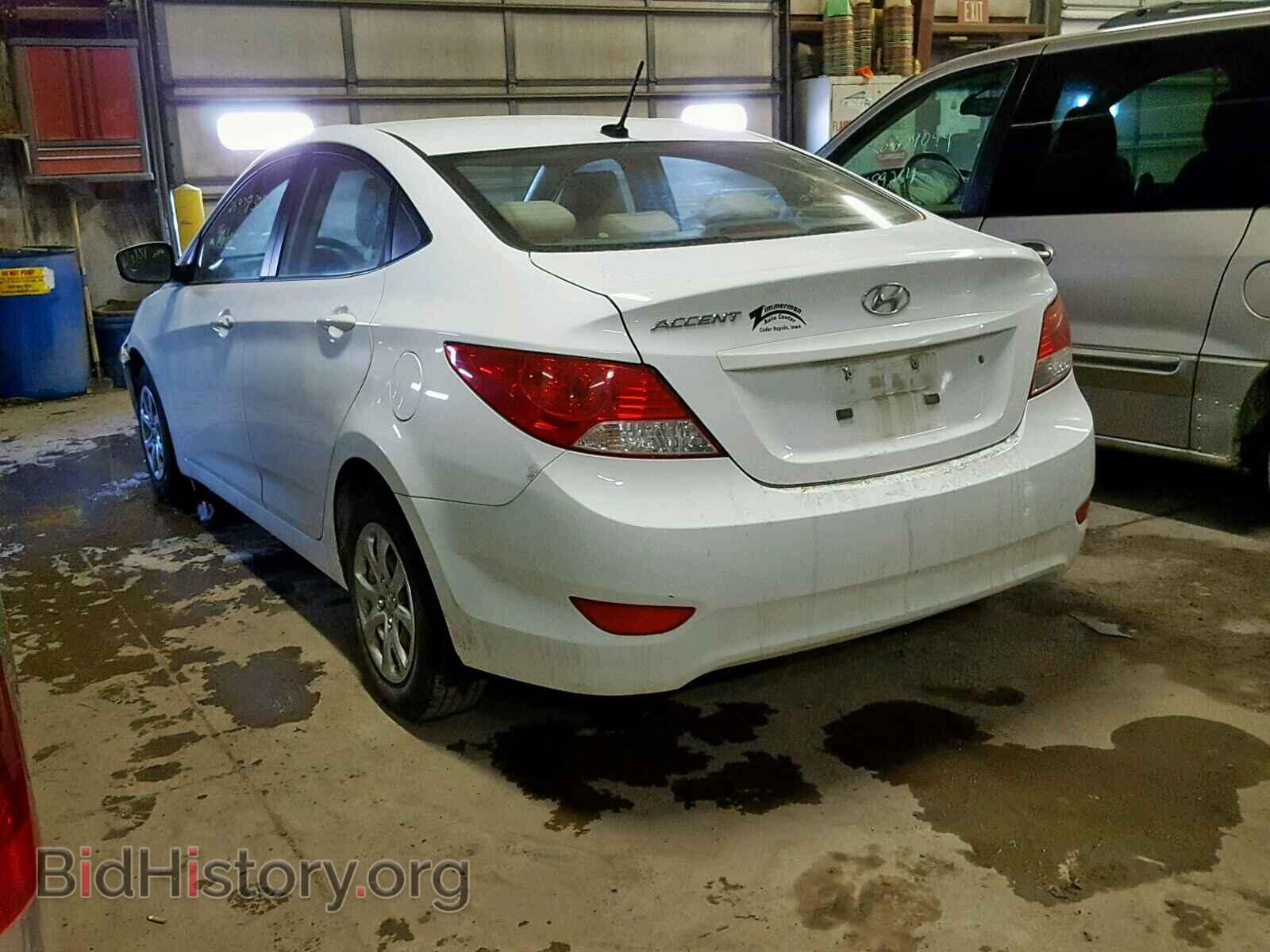 2012 HYUNDAI ACCENT - VIN: KMHCT4AEXCU184281 - Фото 3