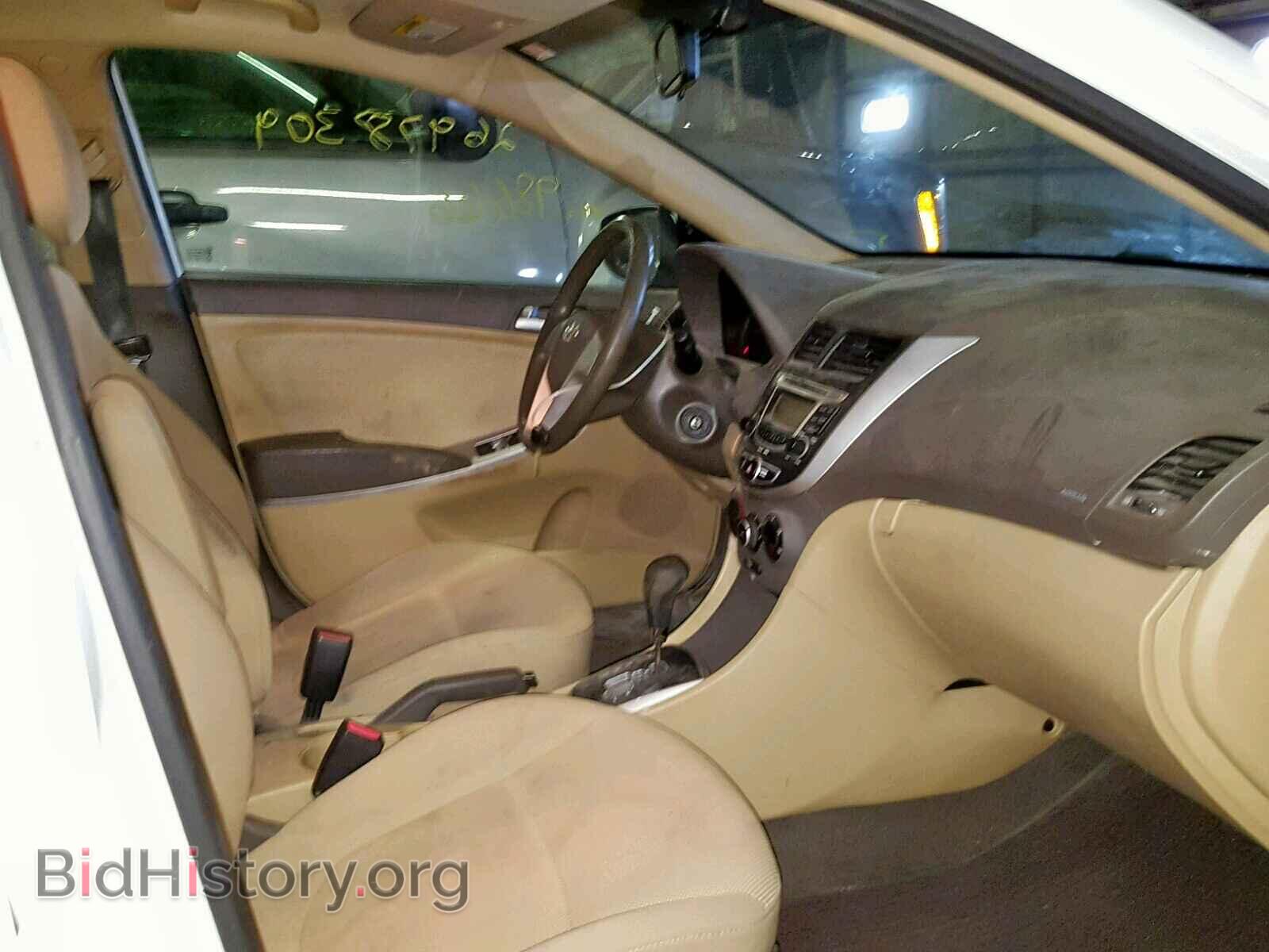 2012 HYUNDAI ACCENT - VIN: KMHCT4AEXCU184281 - Фото 5