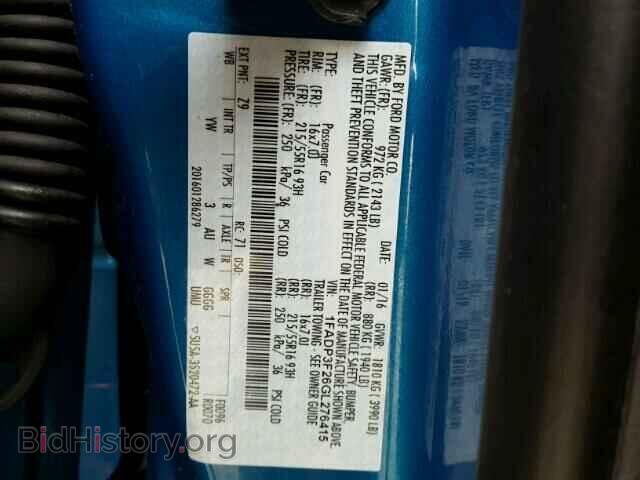 2016 FORD FOCUS - VIN: 1FADP3F26GL276415 - Photo 10