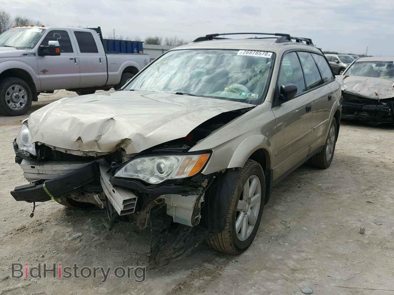 2008 SUBARU OUTBACK - VIN: 4S4BP61C787338462 - Фото 2