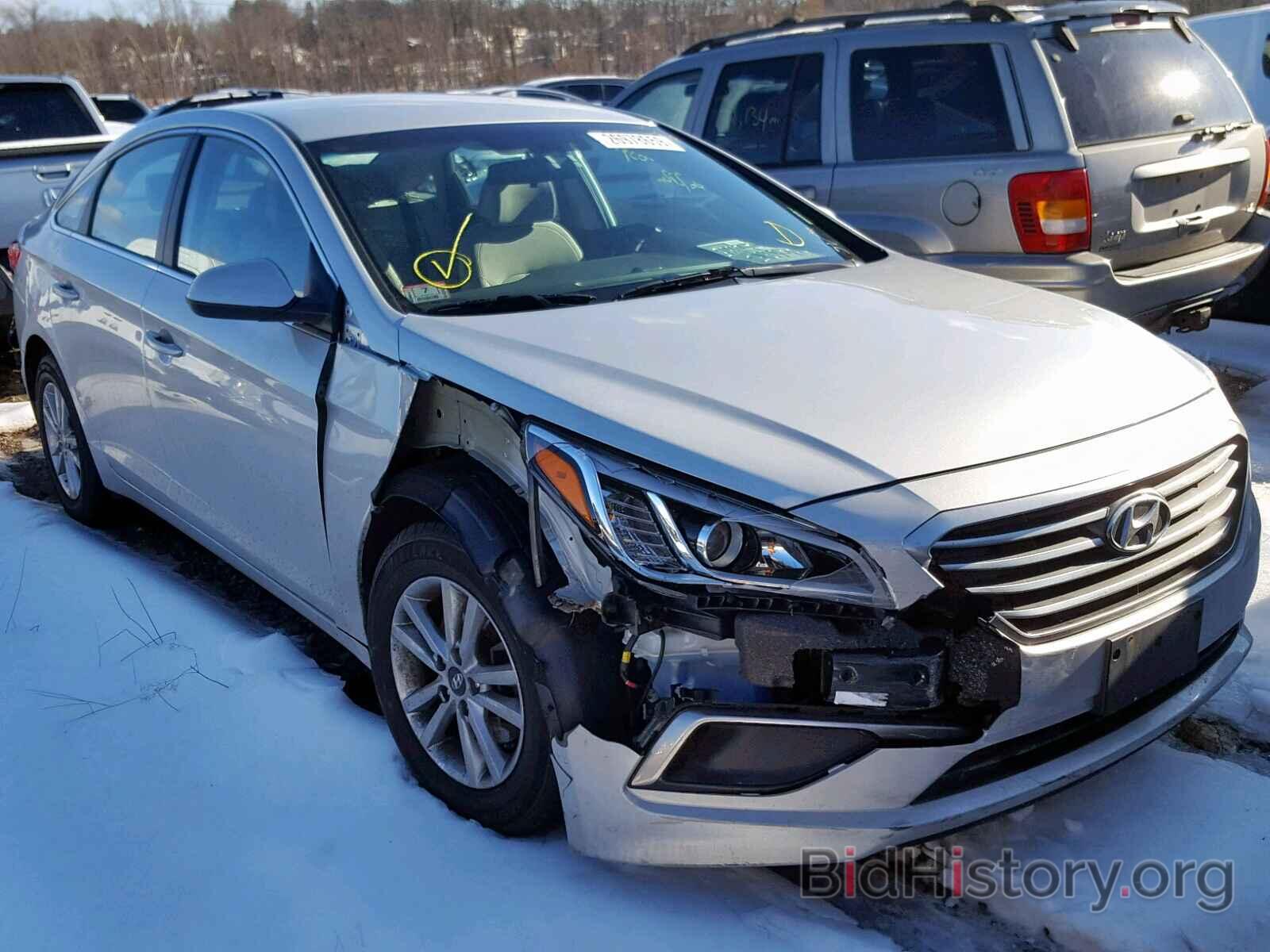 Фотография 5NPE24AF7HH472446 - HYUNDAI SONATA 2017