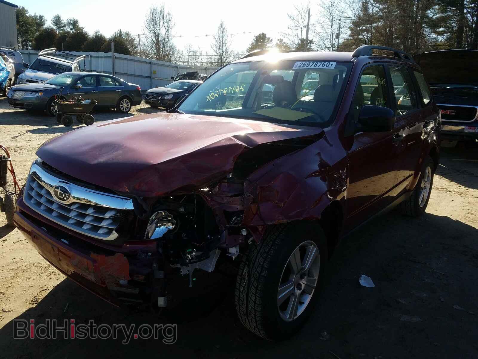 2012 SUBARU FORESTER - VIN: JF2SHABCXCH450616 - Фото 2