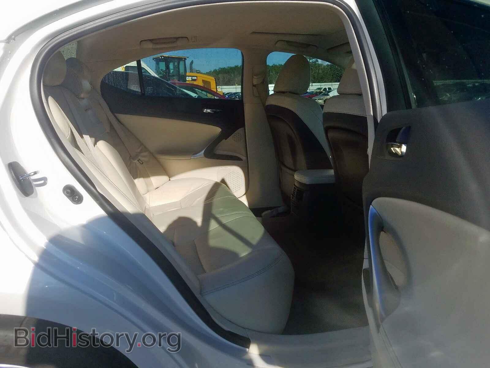 2012 LEXUS IS - VIN: JTHBF5C25C2102337 - Фото 6