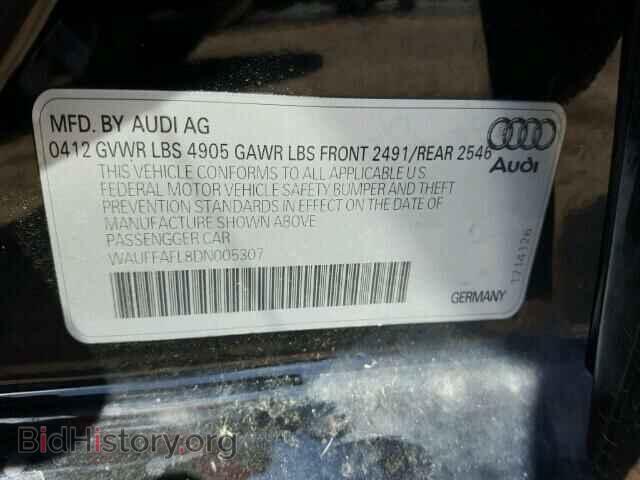 2013 AUDI A4 - VIN: WAUFFAFL8DN005307 - Фото 10