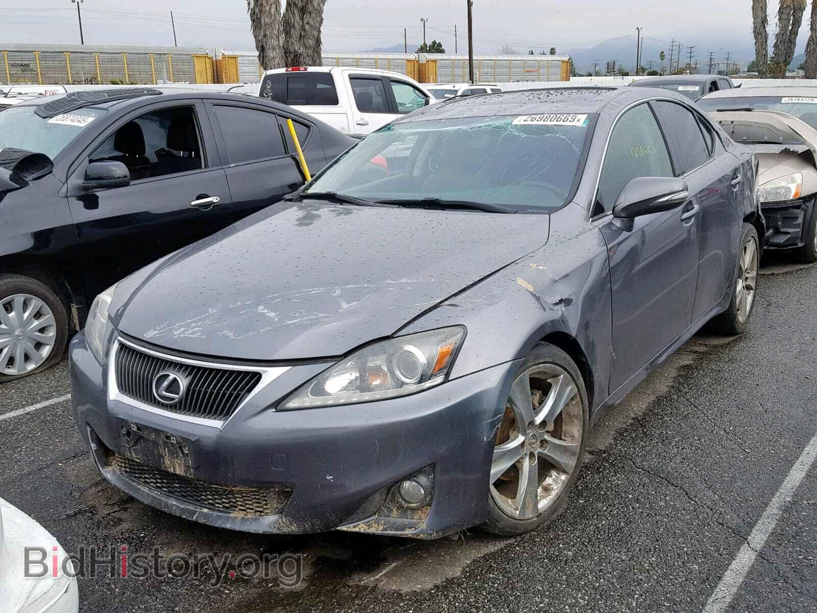 2012 LEXUS IS 250 - VIN: JTHBF5C28C5184823 - Фото 2