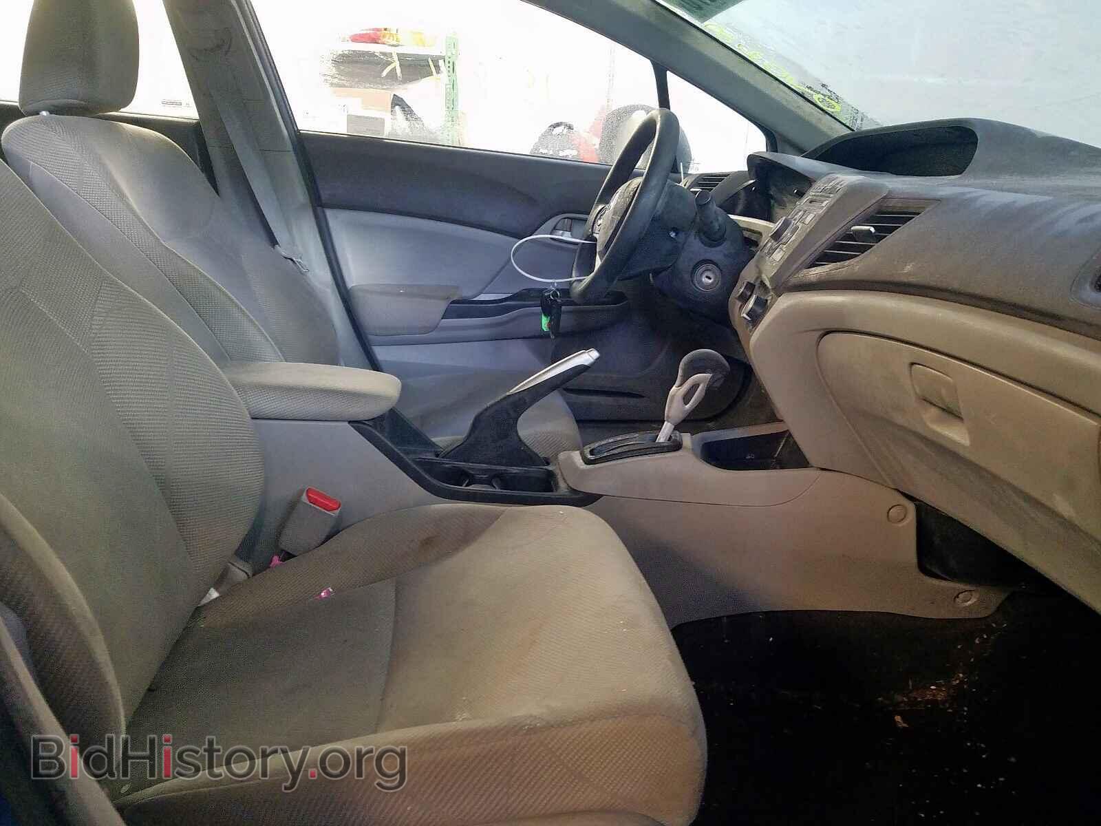 2012 HONDA CIVIC LX - VIN: 2HGFB2F42CH024733 - Фото 5