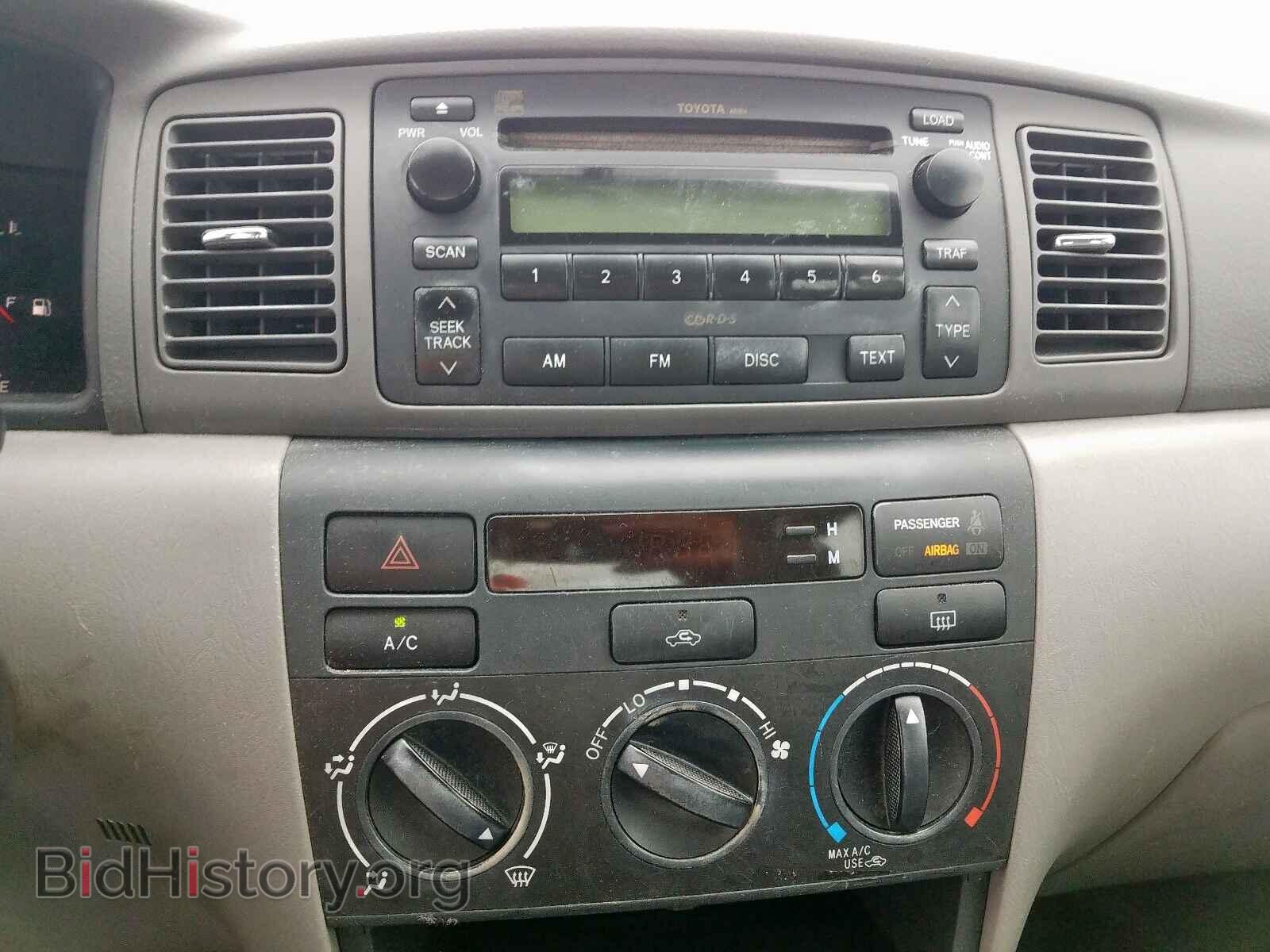 2005 TOYOTA COROLLA - VIN: 2T1BR32E55C457537 - Фото 9