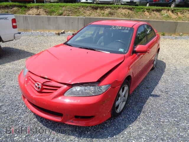 2005 MAZDA 6 - VIN: 1YVHP84C855M42675 - Фото 2