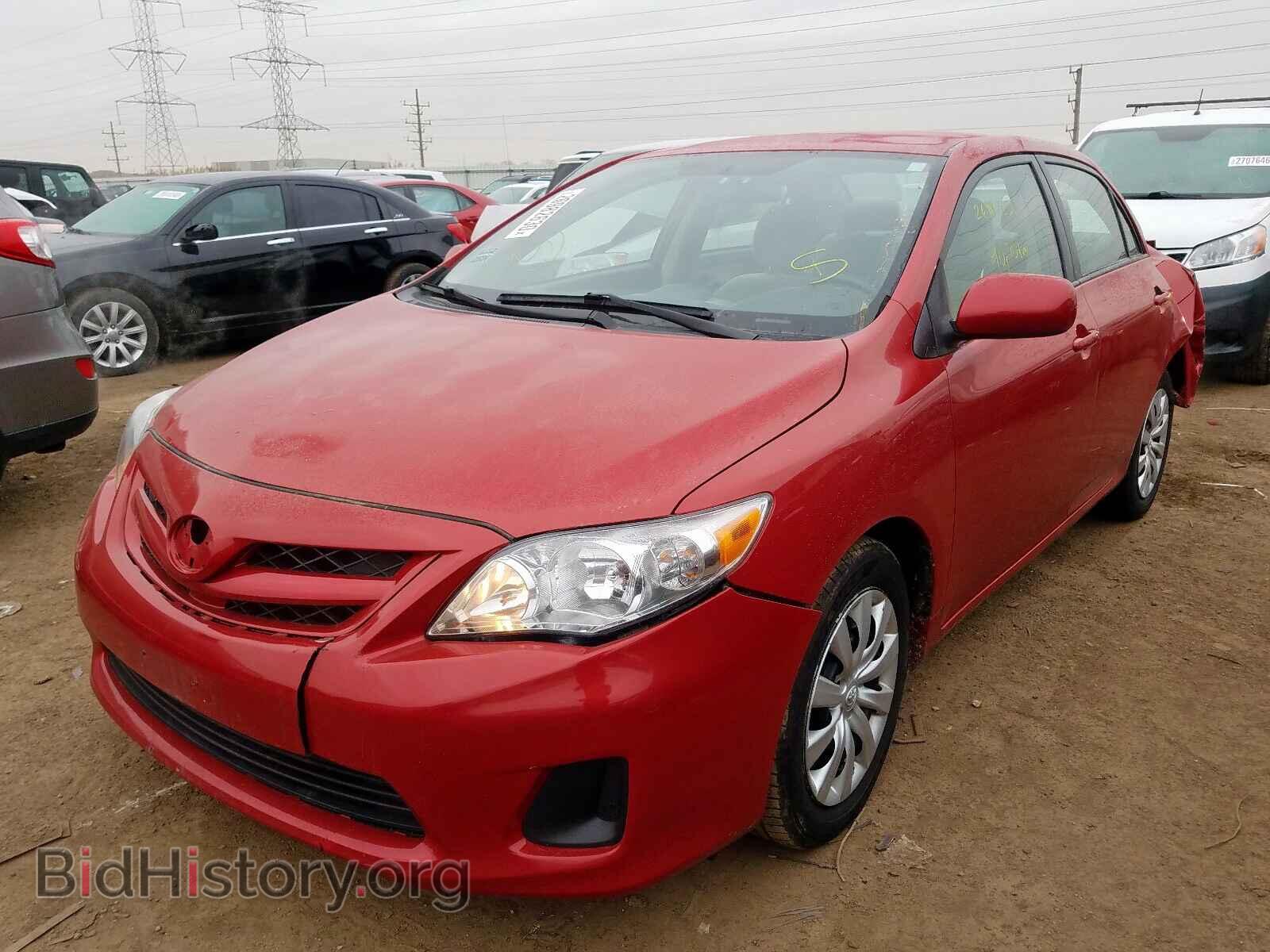 2012 TOYOTA COROLLA BA - VIN: 5YFBU4EE6CP073621 - Фото 2
