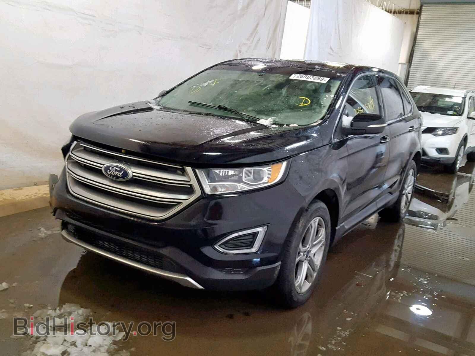 2016 FORD EDGE TITAN - VIN: 2FMPK3K89GBB12166 - Фото 2