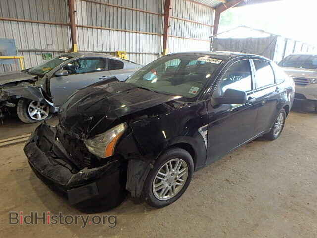 2008 FORD FOCUS - VIN: 1FAHP35N68W155042 - Фото 2