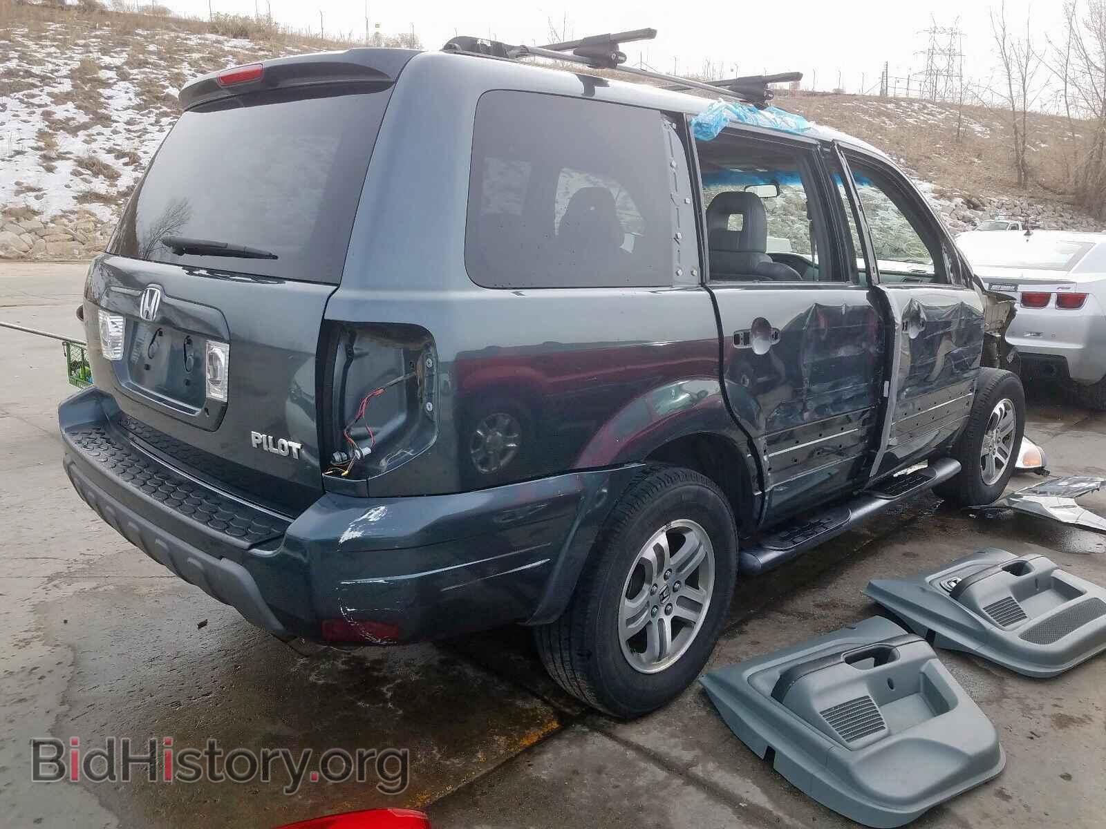 2005 HONDA PILOT - VIN: 5FNYF18585B059281 - Фото 4
