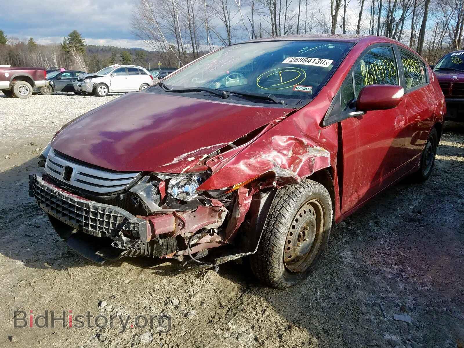 2010 HONDA INSIGHT - VIN: JHMZE2H75AS025132 - Фото 2