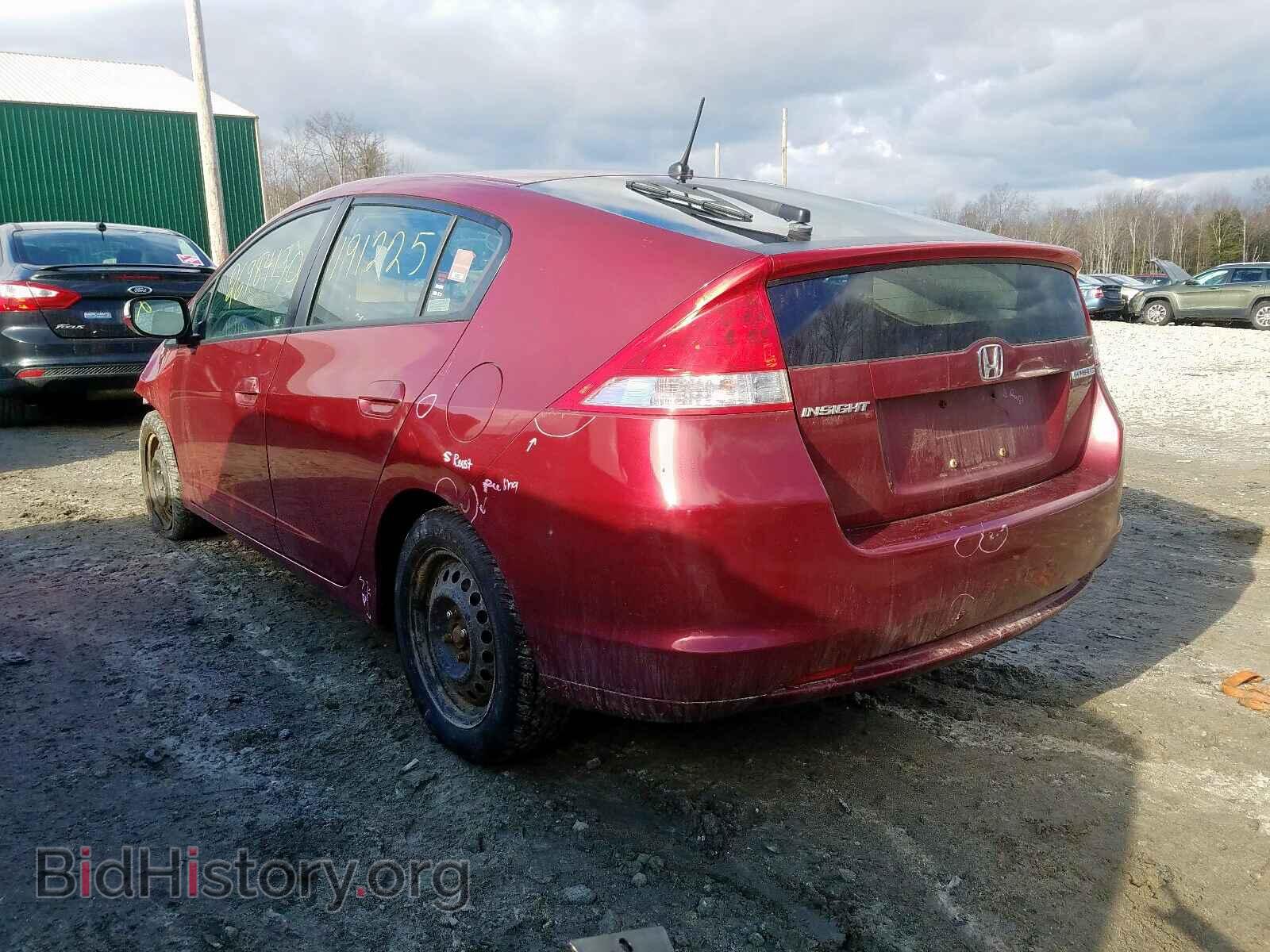 2010 HONDA INSIGHT - VIN: JHMZE2H75AS025132 - Фото 3
