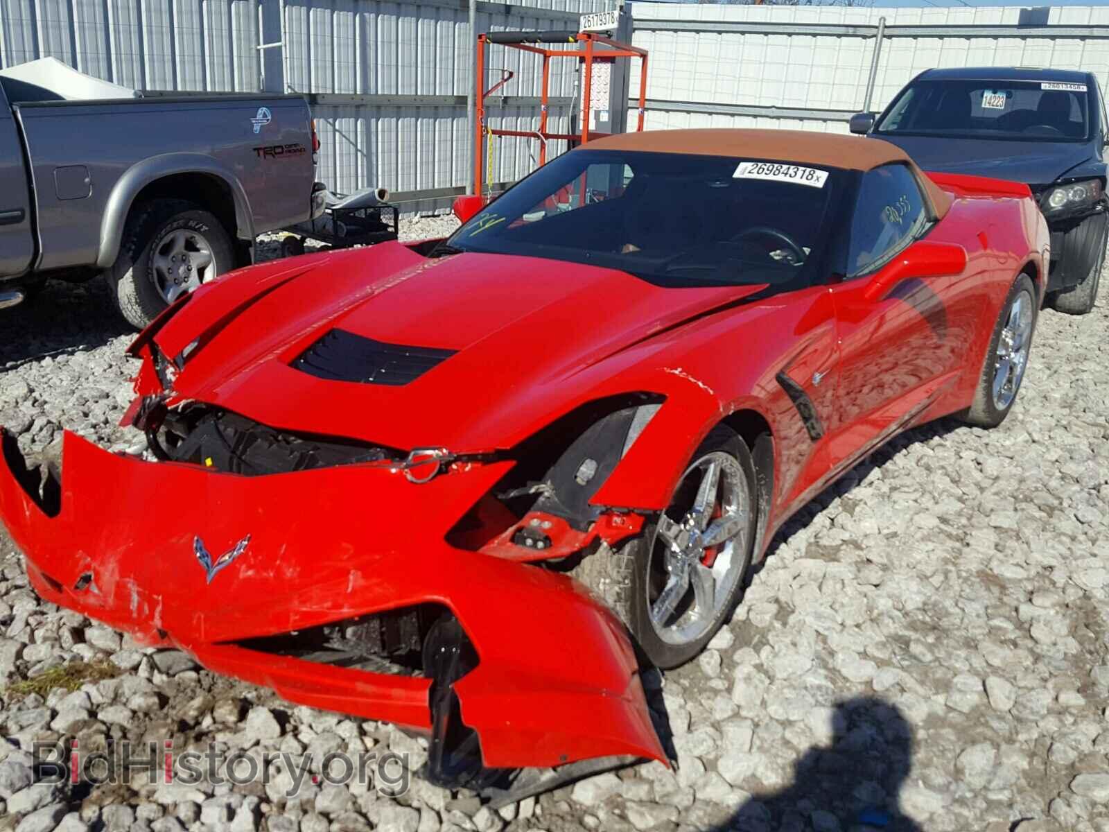 2014 CHEVROLET CORVETTE - VIN: 1G1YD3D72E5125939 - Фото 2