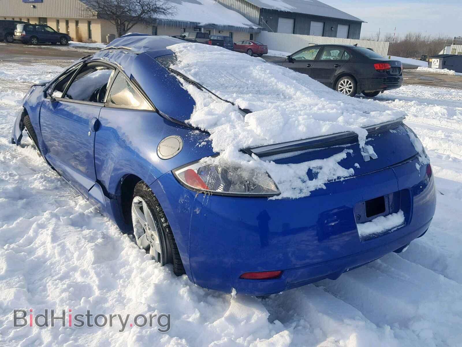 2006 MITSUBISHI ECLIPSE - VIN: 4A3AK24F36E037075 - Фото 3