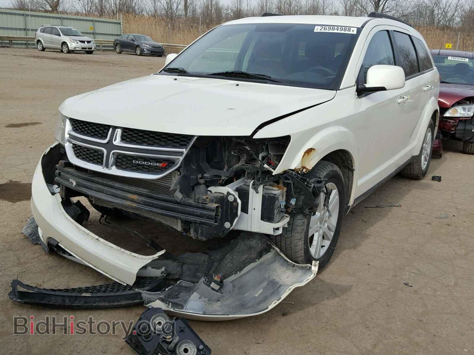 2012 DODGE JOURNEY - VIN: 3C4PDCBBXCT341027 - Фото 2