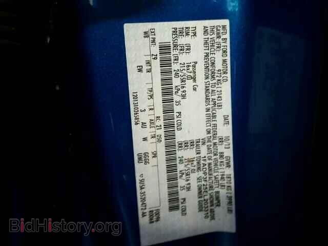 2014 FORD FOCUS - VIN: 1FADP3F25EL203310 - Photo 10