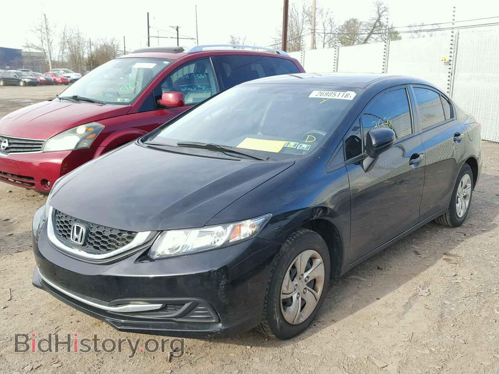 2014 HONDA CIVIC - VIN: 19XFB2F54EE208934 - Photo 2