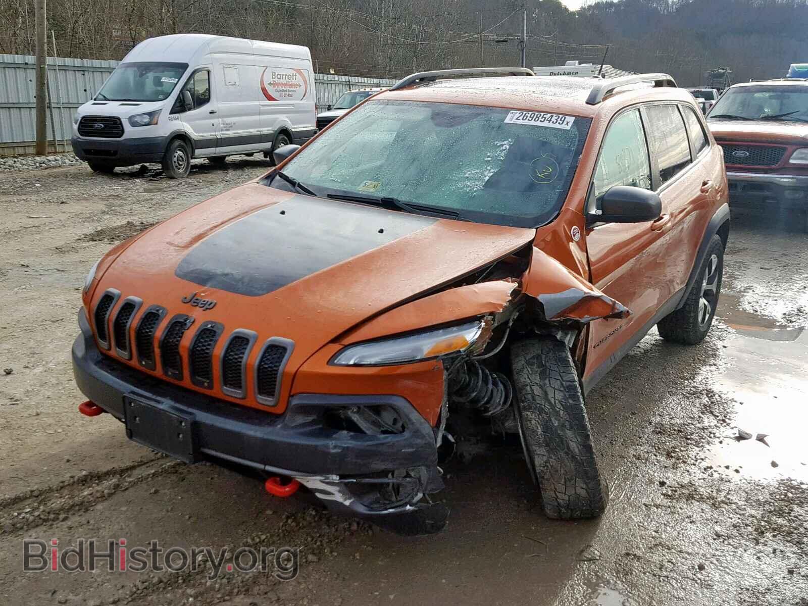 2015 JEEP CHEROKEE - VIN: 1C4PJMBS8FW623342 - Фото 2