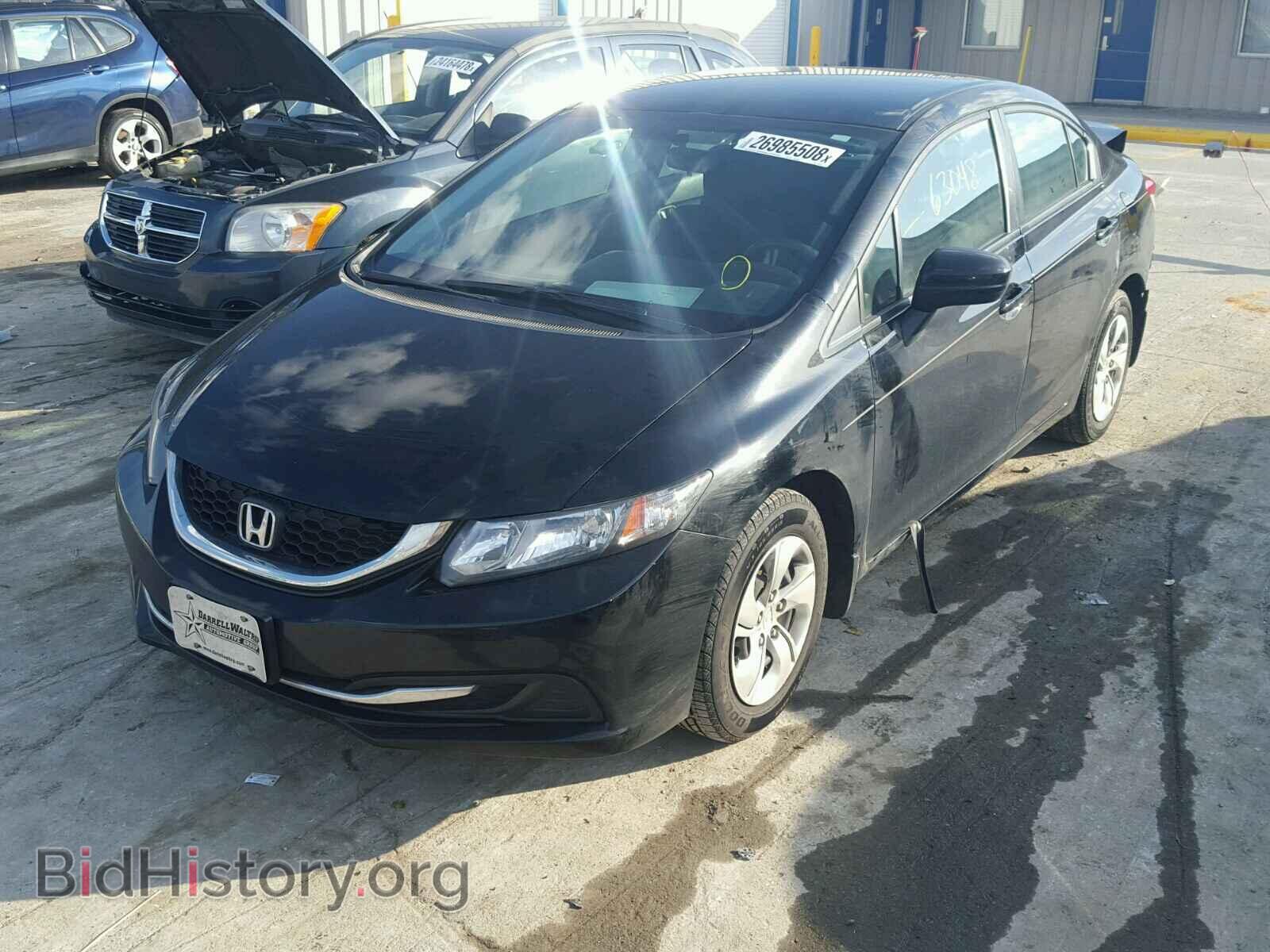 2014 HONDA CIVIC - VIN: 19XFB2F58EE066152 - Фото 2