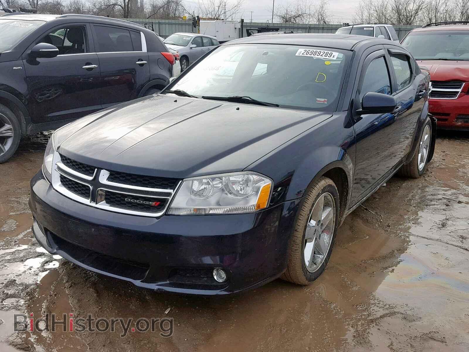 2012 DODGE AVENGER - VIN: 1C3CDZEG8CN253266 - Фото 2