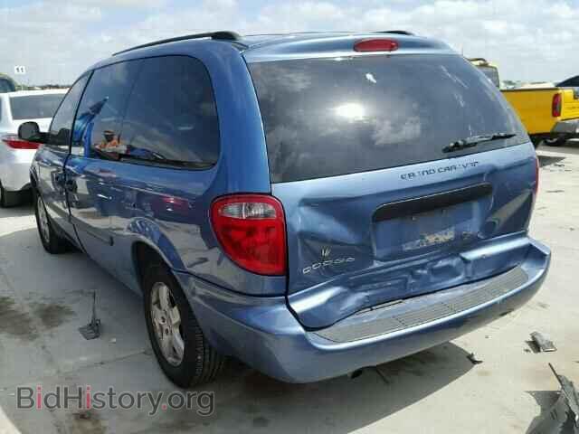 2007 DODGE CARAVAN - VIN: 1D4GP24R67B169066 - Фото 3